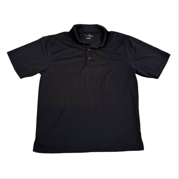 Grand Slam Black Golf Polo - Picture 3 of 5